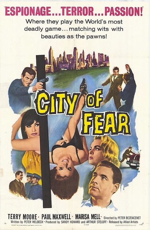 City of Fear (1965) poster