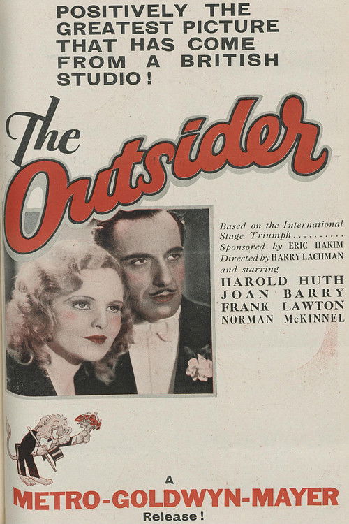 The Outsider (1931) poster