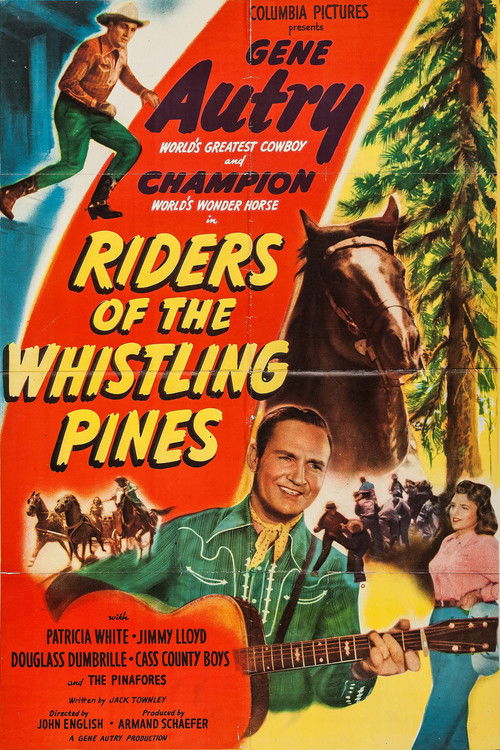 Riders of the Whistling Pines (1949) poster
