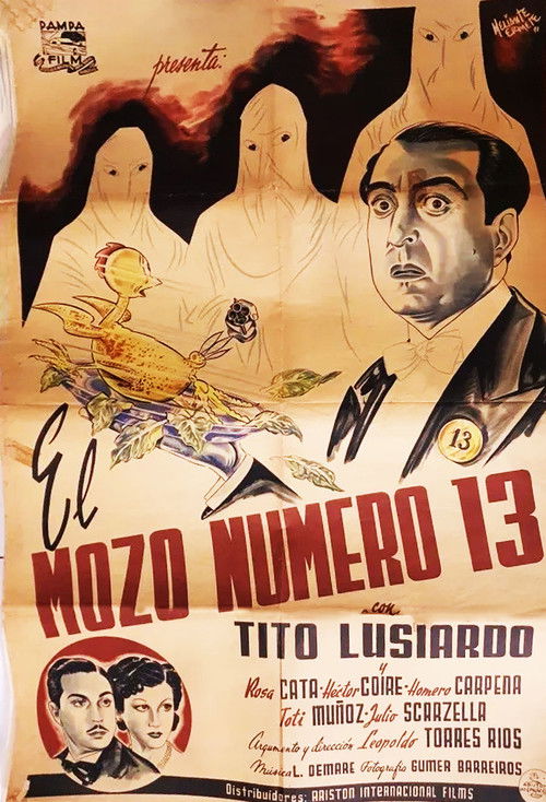 El mozo número 13 (1941) poster