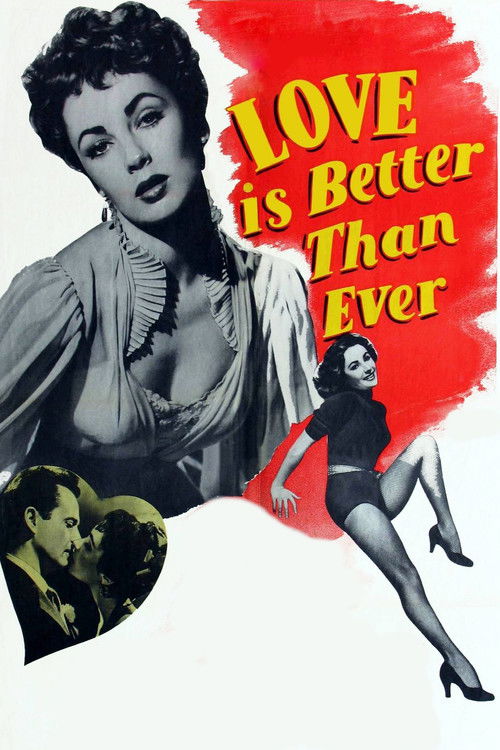 Love Is Better Than Ever (1952) poster