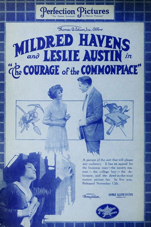 The Courage of the Commonplace (1917) poster