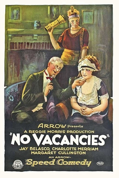 No Vacancies (1923) poster