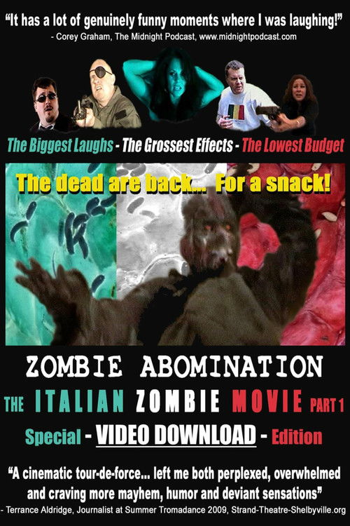 Zombie Abomination: The Italian Zombie Movie - Part 1 (2010) poster