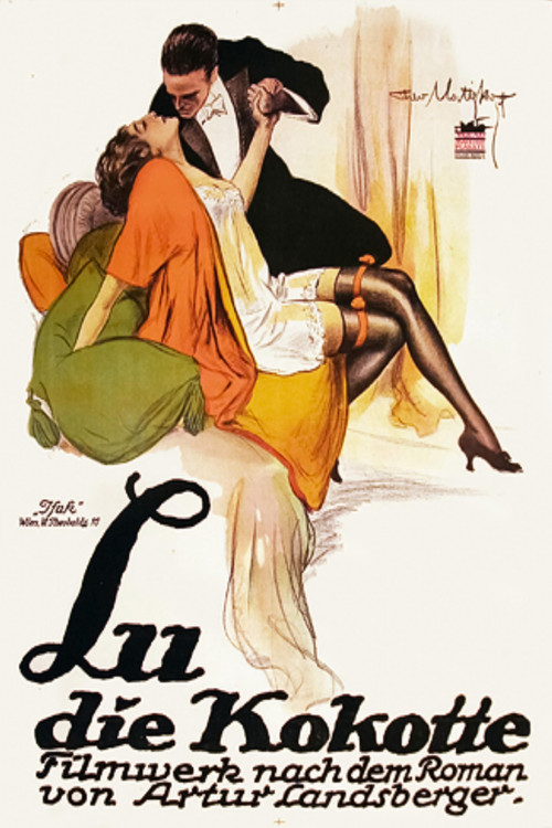Lu, a kokott (1919) poster