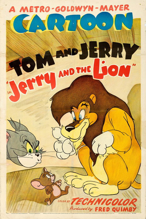 Jerry and the Lion (1950) poster