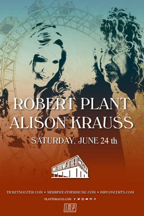 Robert Plant & Alison Krauss at Glastonbury (2022) poster