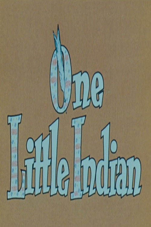 One Little Indian (1954) poster