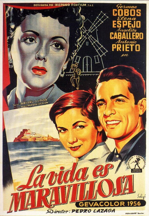 La vida es maravillosa (1956) poster