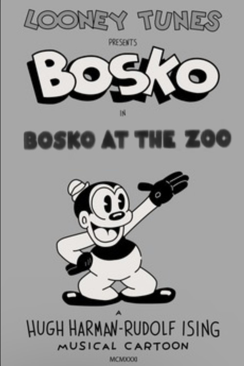 Bosko at the Zoo (1932) poster