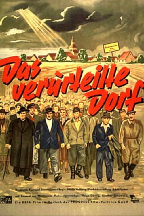 Das verurteilte Dorf (1952) poster