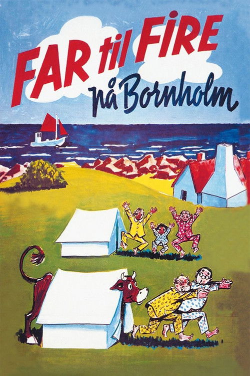 Father of Four: On Bornholm (1959) poster