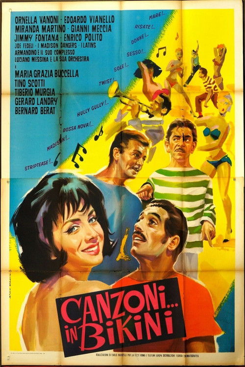 Canzoni... in bikini (1963) poster