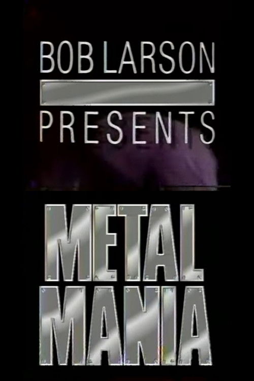 Metal Mania (1989) poster