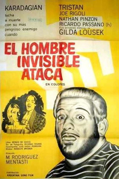 El hombre invisible ataca (1967) poster