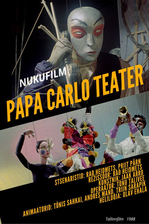 Papa Carlo teater (1988) poster