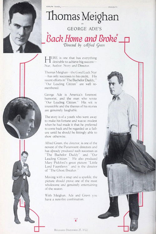 Back Home and Broke (1922) poster