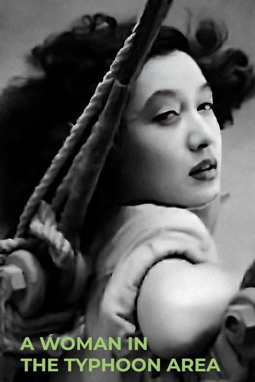 A Woman in the Typhoon Area (1948) poster