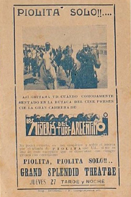 Los misterios del turf argentino (1924) poster