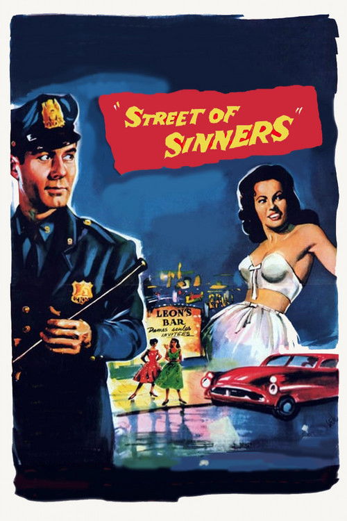 Street of Sinners (1957) poster