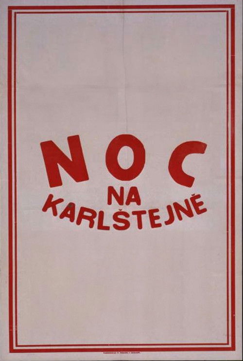 A Night at Karlstein (1920) poster
