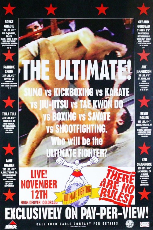 UFC 1: The Beginning (1993) poster