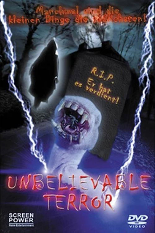 Unbelievable Terror (2005) poster