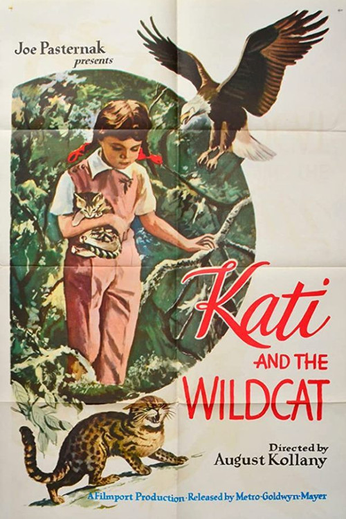 Kati és a vadmacska (1956) poster