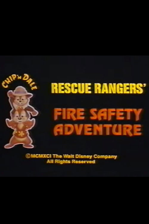 Rescue Rangers' Fire Safety Adventure (1991) poster