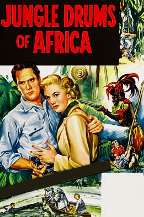 Jungle Drums of Africa (1953) poster