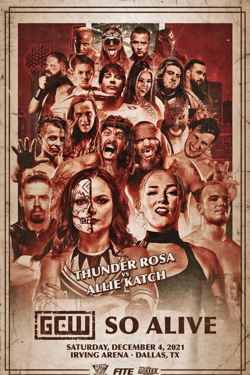 GCW So Alive (2021) poster