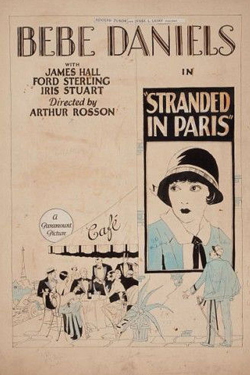 Stranded in Paris (1926) poster