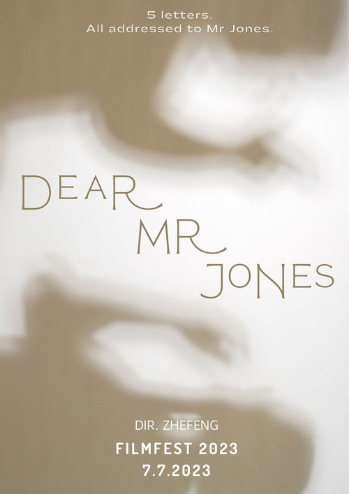 Dear Mr Jones, (2023) poster