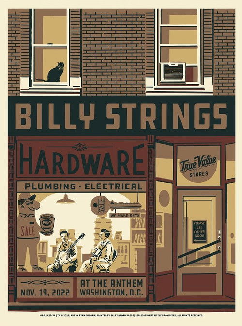 Billy Strings | 2022.11.19 — The Anthem - Washington, DC (2022) poster