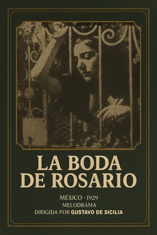 La boda de Rosario (1929) poster