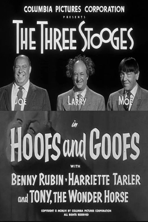 Hoofs and Goofs (1957) poster