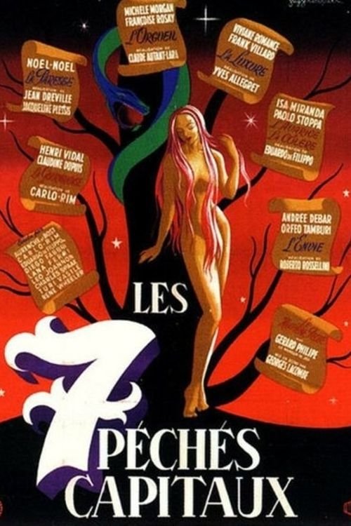 Les sept péchés capitaux (1952) poster