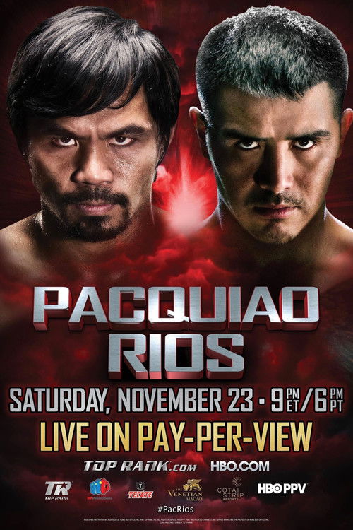 Manny Pacquiao vs. Brandon Ríos (2013) poster