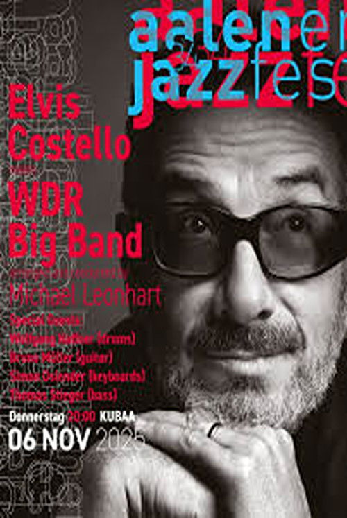 Elvis Costello & WDR Big Band Leverkusener Jazztage (2025) poster