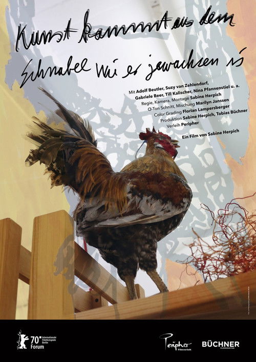 Art Comes from the Beak the Way It Has Grown (2021) poster