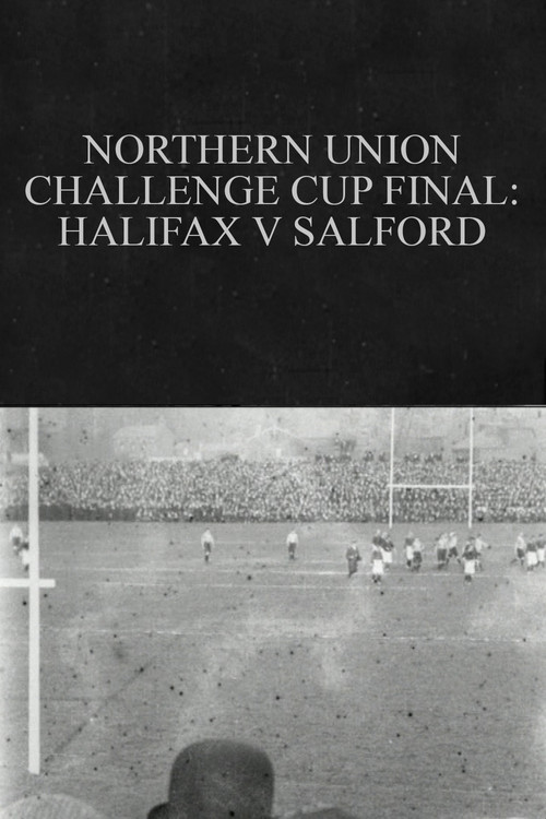 Northern Union Challenge Cup Final: Halifax v. Salford (1903) poster