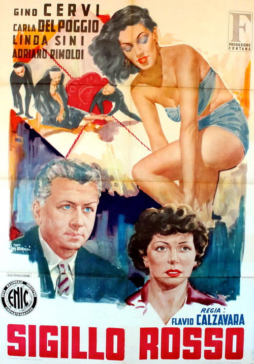 Sigillo rosso (1950) poster