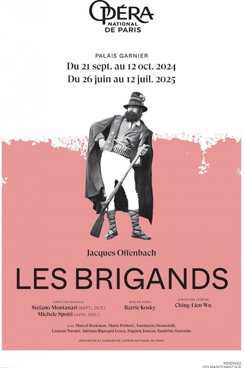 Les Brigands - Offenbach | Opéra de Paris poster