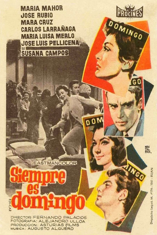 Siempre es domingo (1961) poster
