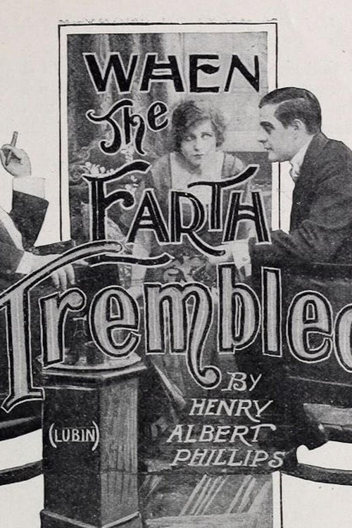 When the Earth Trembled (1913) poster