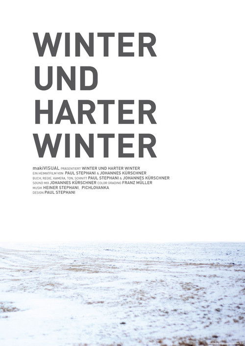 Winter und harter Winter (2018) poster