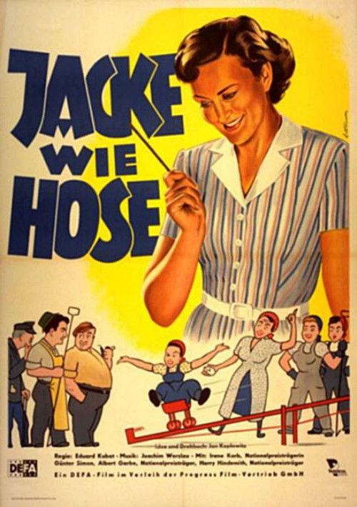 Jacke wie Hose (1953) poster