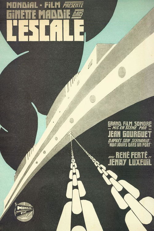 L'escale (1930) poster