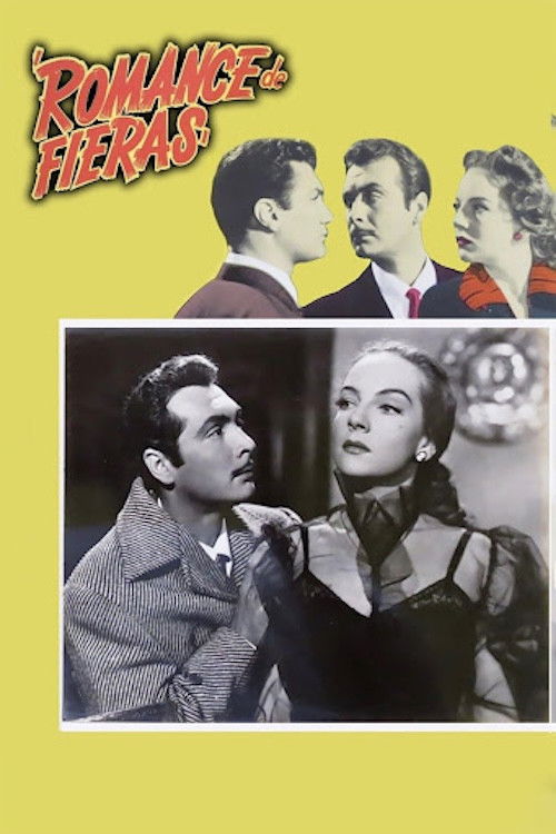 Romance de fieras (1954) poster
