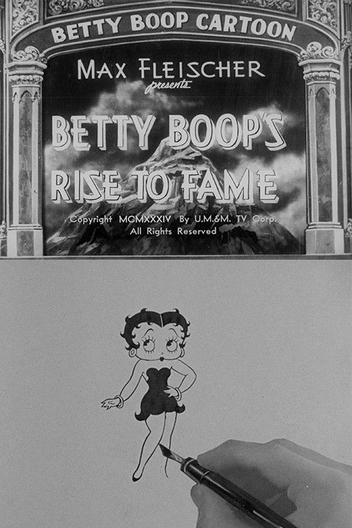 Betty Boop's Rise to Fame (1934) poster
